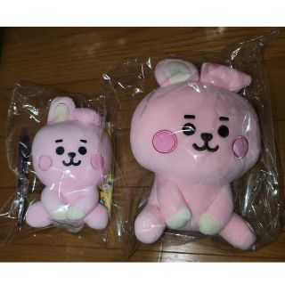 ビーティーイシビル(BT21)の新品未開封　COOKY 2体　お座りぬいぐるみ(アイドルグッズ)