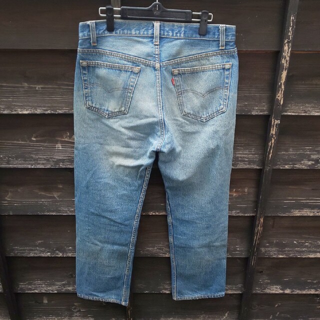 「アメリカ製」リーバイスLevis 501デニムパンツ 鬼ヒゲW34 1