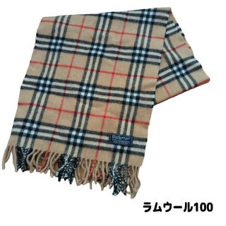 バーバリー(BURBERRY)のBURBERRY マフラー ノバチェック ラムウール100(マフラー/ショール)