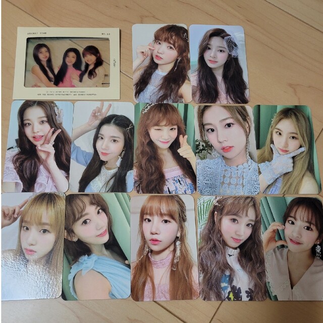 IZ*ONE シーグリ secret time トレカ付属 IZ*ONE シーグリ secret time トレカ付属