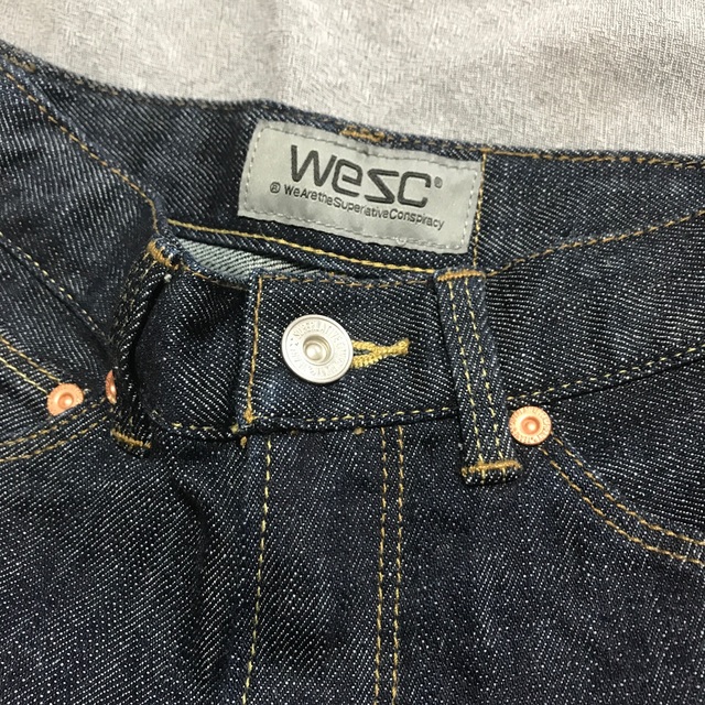 WeSC(ウィーエスシー)のWeSC★ウィーエスシー  デニムパンツ キッズ/ベビー/マタニティのキッズ服男の子用(90cm~)(パンツ/スパッツ)の商品写真