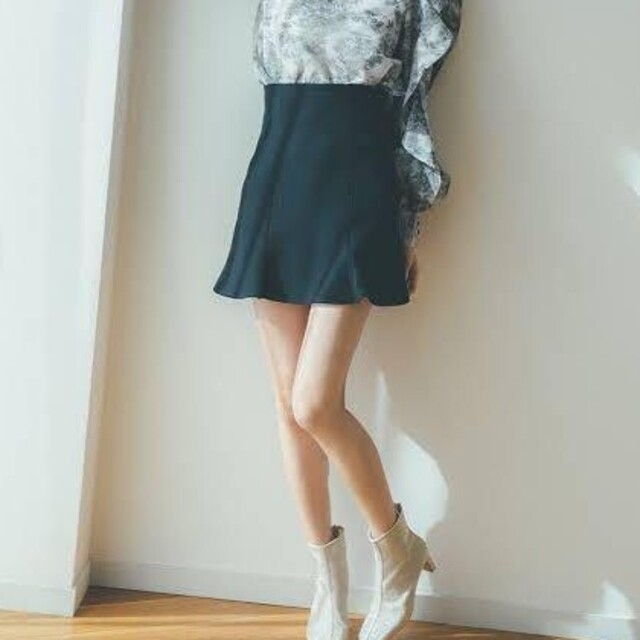 SNIDEL(スナイデル)のフレアーミニスカショーパン レディースのスカート(ミニスカート)の商品写真