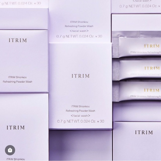 くすみ水色 【新品未開封】ITRIM シオンコウ リフレッシング パウダー