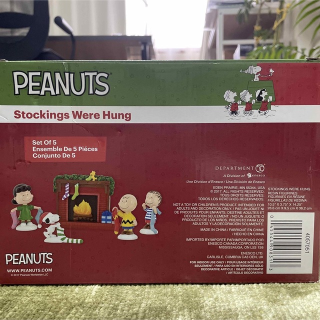 PEANUTS Stockings Were Hung Set 1