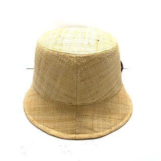 プラダ ハット M - ベージュ ストロー www.krzysztofbialy.com