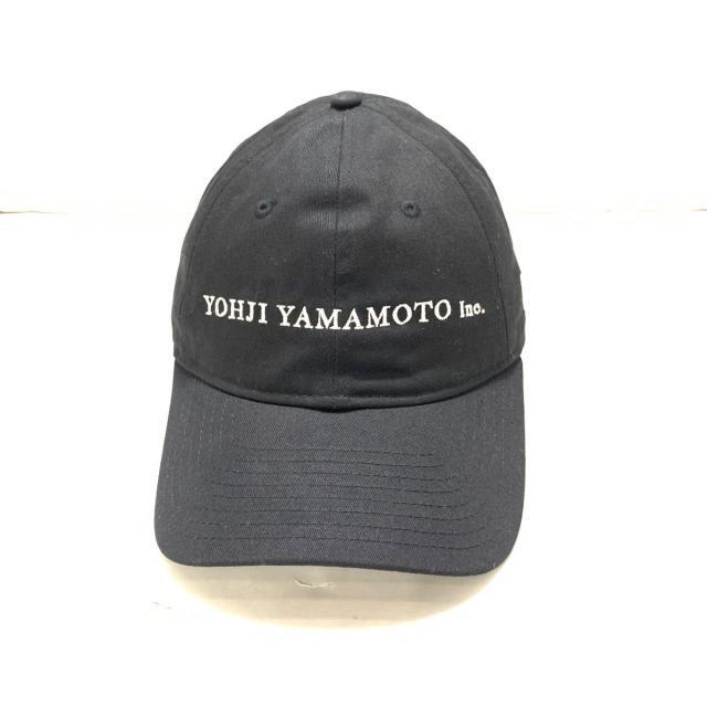Yohji Yamamoto(ヨウジヤマモト)のヨウジヤマモト キャップ HN-H96-868 黒 レディースの帽子(キャップ)の商品写真