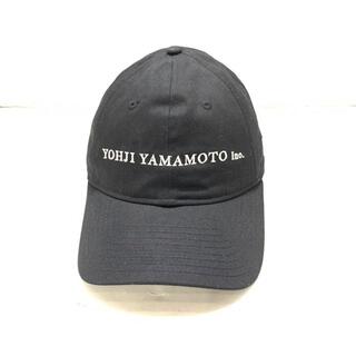 ヨウジヤマモト(Yohji Yamamoto)のヨウジヤマモト キャップ HN-H96-868 黒(キャップ)