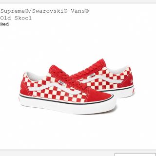 シュプリーム(Supreme)の明日まで値引き　supreme/Swarovski vans(スニーカー)