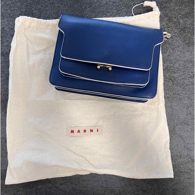 注目ブランドのギフト Marni - トランクバッグ MARNI 【美品】マルニ