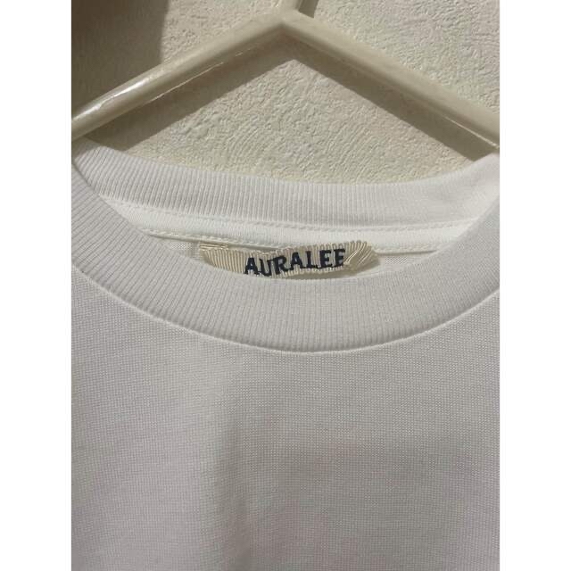 AURALEE(オーラリー)の●AURALEE ロングTシャツ　ホワイト レディースのトップス(カットソー(長袖/七分))の商品写真