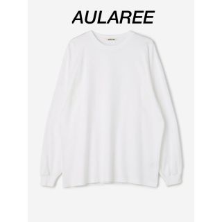 オーラリー(AURALEE)の●AURALEE ロングTシャツ　ホワイト(カットソー(長袖/七分))