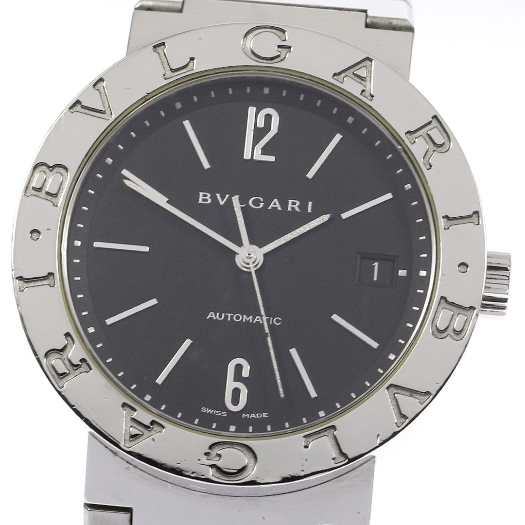 大人気新品 BVLGARI - メンズ_708342 自動巻き BB38SSAUTO デイト ブルガリブルガリ 【BVLGARI】ブルガリ 腕時計(アナログ)