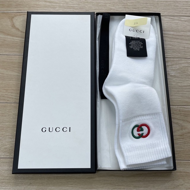 Gucci(グッチ)の新品グッチ　靴下 メンズのレッグウェア(ソックス)の商品写真