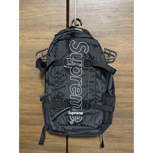 Supreme(シュプリーム)の【新品】Supreme Backpack シュプリーム ボックスロゴ  ブラック メンズのバッグ(バッグパック/リュック)の商品写真