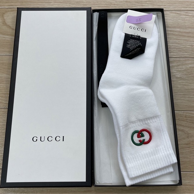 Gucci(グッチ)の新品グッチ　靴下 メンズのレッグウェア(ソックス)の商品写真