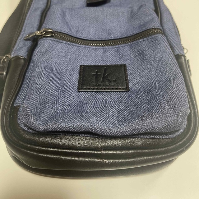 TAKEO KIKUCHI(タケオキクチ)のTAKEO KIKUCHI ワンショルダーバッグ　中古 メンズのバッグ(ショルダーバッグ)の商品写真