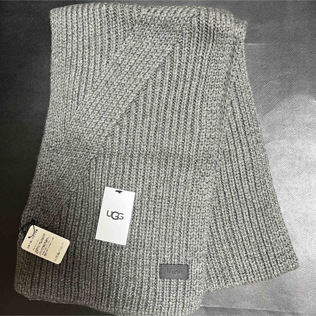 UGG   KNIT RIBBD SCARF マフラー・スカーフ　新品