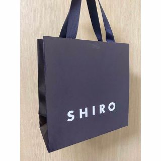 シロ(shiro)のシロ　shiro　紙袋　ショッパー　袋(ショップ袋)