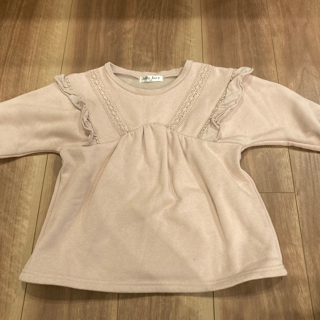 jolly jury 裏起毛　トレーナー　130 キッズ/ベビー/マタニティのキッズ服女の子用(90cm~)(Tシャツ/カットソー)の商品写真