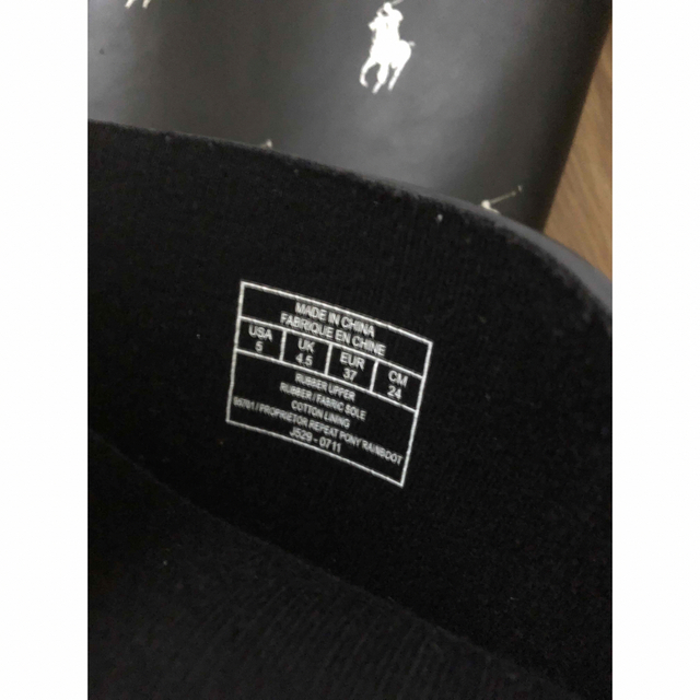 POLO RALPH LAUREN(ポロラルフローレン)のラルフローレン　長靴　24センチ キッズ/ベビー/マタニティのキッズ靴/シューズ(15cm~)(長靴/レインシューズ)の商品写真