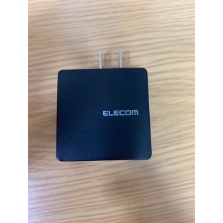 エレコム(ELECOM)の1ポート USB充電器 アダプター(バッテリー/充電器)