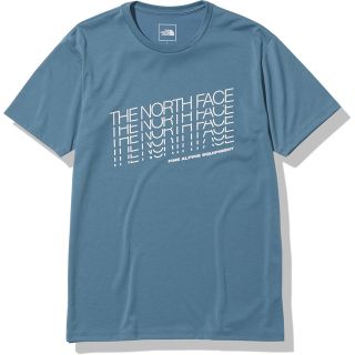 ザノースフェイス(THE NORTH FACE)のTHE NORTH FACE ノースフェイス半袖Tシャツ青NT82182メンズL(Tシャツ/カットソー(半袖/袖なし))