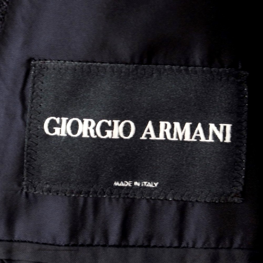 ジョルジオアルマーニ GIORGIO ARMANI ウールアクリル ジャージージャケット【サイズ46】【メンズ】