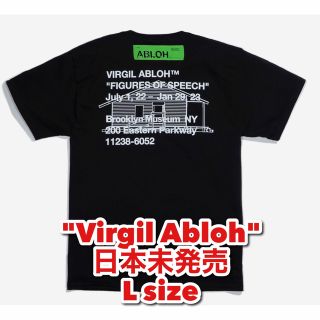 オフホワイト(OFF-WHITE)の日本未発売 Virgil Abloh Tシャツ(Tシャツ/カットソー(半袖/袖なし))