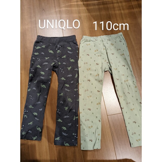 UNIQLO ユニクロ レギンスパンツ 110cm 2点まとめ売りの通販 by ぽん's shop |ユニクロならラクマ