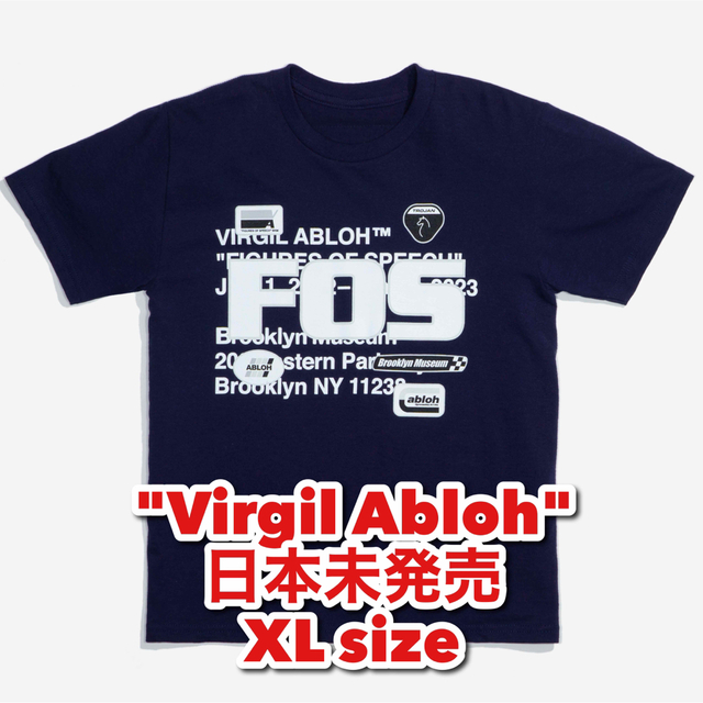 Tシャツ/カットソー(半袖/袖なし)日本未発売 Virgil Abloh Tシャツ