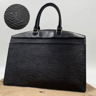 ルイヴィトン(LOUIS VUITTON)の【美品】ルイヴィトン ビジネスバッグ エピ リヴィエラ ブラック A4可 袋付き(ビジネスバッグ)