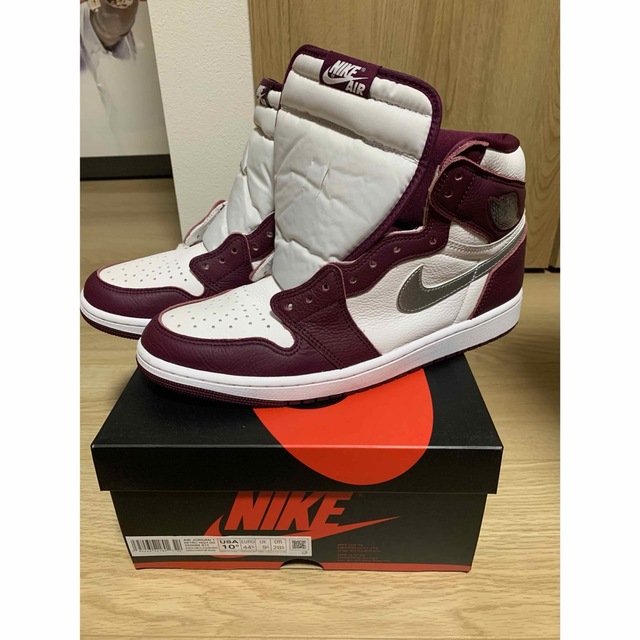 保護 [極美品] nike Air Jordan1 OG ボルドー | skien-bilskade.no