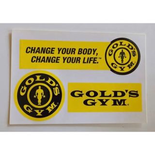 GOLD'S GYM ステッカー 非売品(その他)