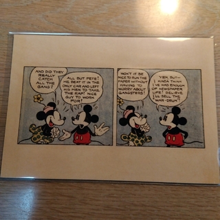 Disney ミッキーポストカード(使用済み切手/官製はがき)
