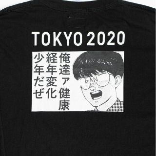 アナーキックアジャストメント(ANARCHIC ADJUSTMENT)のDAN × Olympic / 健康経年変化少年 L/S Tee - BLACK(シャツ)