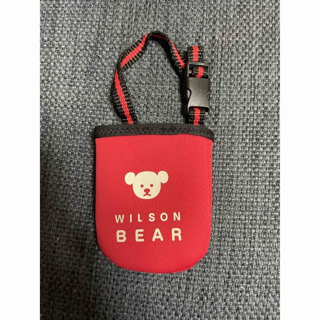 wilson(ウィルソン)のWilson BEAR 携帯入れ エンタメ/ホビーのおもちゃ/ぬいぐるみ(キャラクターグッズ)の商品写真