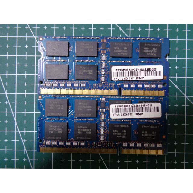 8GB×2 (合計16GB) PC3L-12800S メモリ ノートPC 2