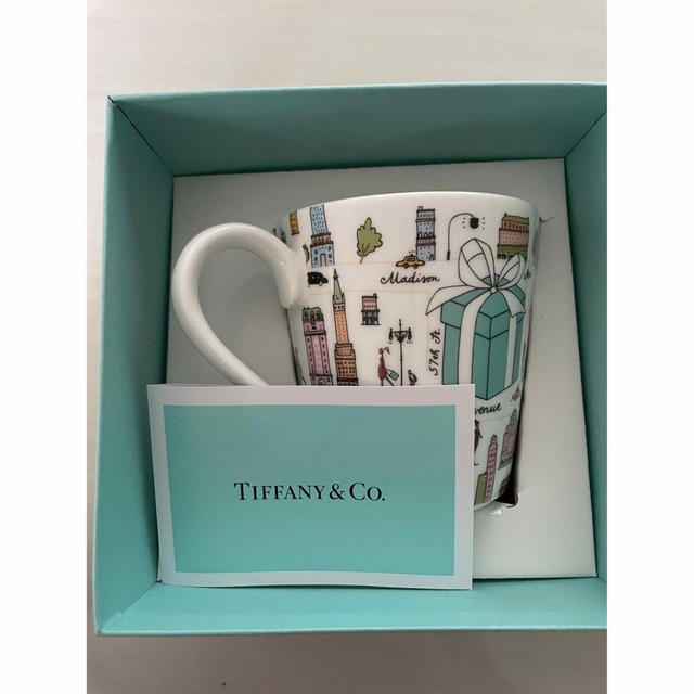 Tiffany & Co.(ティファニー)のTIFFANY&Co ティーカップ　ペアカップ　値下げ中 インテリア/住まい/日用品のキッチン/食器(グラス/カップ)の商品写真