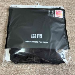 ユニクロ(UNIQLO)の新品　ユニクロ　alexanderwang クルーネックT(アンダーシャツ/防寒インナー)