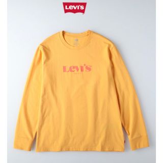 リーバイス(Levi's)の【Levi's／リーバイス】長袖Tシャツ／ロンT／カットソー・メンズXL相当黄色(Tシャツ/カットソー(半袖/袖なし))