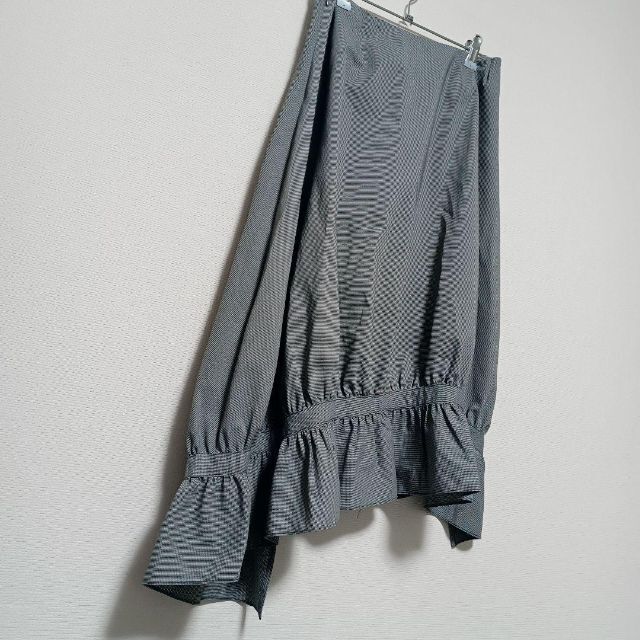 美品 Ritmo Latino マーメイドスカート チェック アシンメトリー