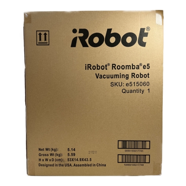 ◆◆iRobot ルンバ e5 ロボットクリーナー　掃除機 e515060