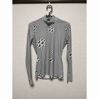 ジャンポールゴルチエ(Jean-Paul GAULTIER)のマリーンセル 20AW トカゲ 総柄長袖カットソー  レディース Sサイズ (Tシャツ(長袖/七分))