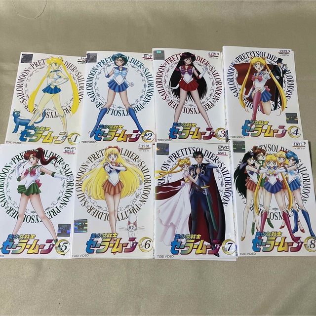 美少女戦士セーラームーン DVD 全巻セット レンタル落ち 誕生日