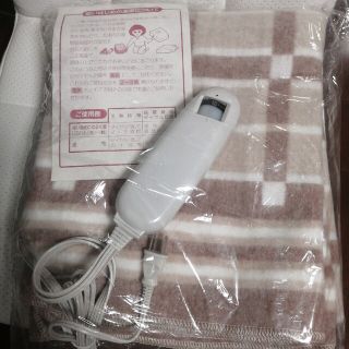 ゾウジルシ(象印)の象印　敷毛布　新品　箱なし　未使用品(電気毛布)