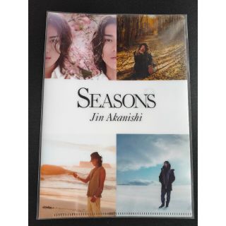 赤西仁　SEASONS　クリアファイル(ミュージシャン)