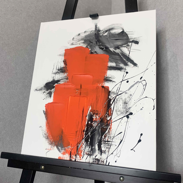 現代アート 53×45.5㎝ モダン テクスチャーアート 絵画 アートパネル ...