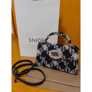 スナイデル(SNIDEL)のSNIDEL♡ビジューポイントバッグ(ショルダーバッグ)