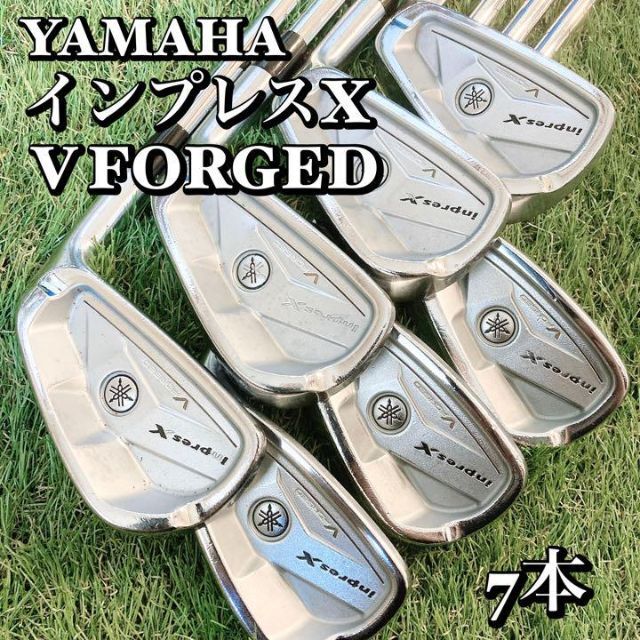 YAMAHA ヤマハ インプレスX V FORGED アイアン7本 Sゴルフ