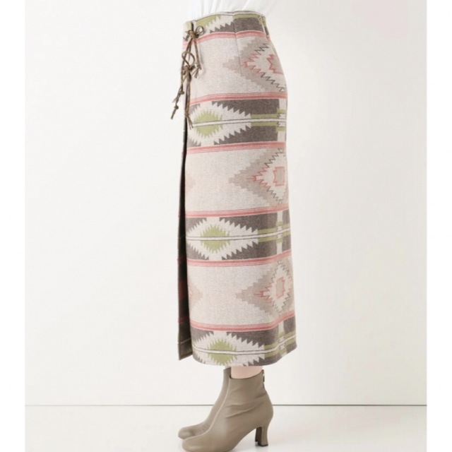 Plage(プラージュ)の新品タグ付き　R'IAM plage ナバホツイードスカート　サイズ38 レディースのスカート(ロングスカート)の商品写真